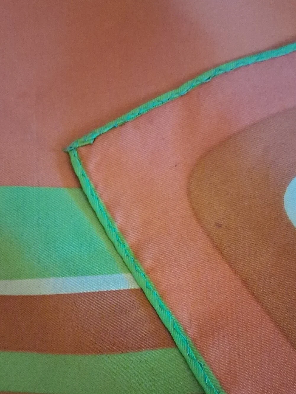 Paoli Retro Orange & Lime Scarf